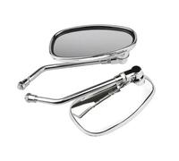 Espejo Retrovisor Cromado Para Motocicleta Para Vmax, Para Virago 535, Para V-Star 650, 1100, 1300, Para Warrior, Para Royal Y Para Star