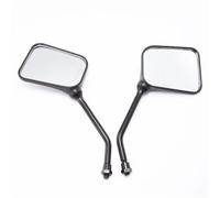 Espejo retrovisor cuadrado de 10 mm para motocicleta para Suzuki Haojue Jincheng AX100 GS125 QS125, para bicicleta de calle y eléctrica. Espejos traseros