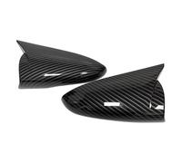 Espejo Retrovisor Cubiertas Para Hyundai Para LAFESTA I20 I20N 2020-2023 Cubierta De Espejo Retrovisor Lateral Tapa Carcasa Puerta Exterior Embellecedor Caja Coche(Carbon Look)