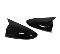 Espejo Retrovisor Cubiertas Para Hyundai Para LAFESTA I20 I20N 2020-2023 Cubierta De Espejo Retrovisor Lateral Tapa Carcasa Puerta Exterior Embellecedor Caja Coche(Gloss Black)