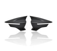 Espejo Retrovisor Cubiertas Para Seat Para Leon Lion 5F Vista Trasera De Coche Puerta Ala Cubierta Espejo Lateral Tapas Carcasa(Carbon Fiber)