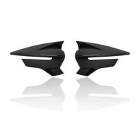 Espejo Retrovisor Cubiertas Para Seat Para Leon Lion 5F Vista Trasera De Coche Puerta Ala Cubierta Espejo Lateral Tapas Carcasa(Negro)