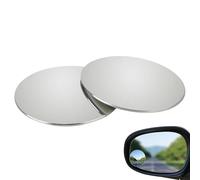 Espejo retrovisor de ángulo muerto para coche | Accesorios para vehículos sin marco de vidrio | Espejo retrovisor trasero de ángulo muerto ajustable | para camiones SUV motocicleta Remolque Scooter