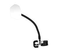 Espejo retrovisor de bicicleta | Accesorios de bicicleta Retrovisor Trasero, Convexo Giratorio De Seguridad Accesorio De Ciclismo Equipado Con Timbre Para Bicicleta De Montaña, Carretera, Scooter