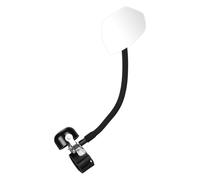 Espejo retrovisor de bicicleta espejo trasero 2 en 1 giratorio con | Espejo Retrovisor Convexo Giratorio De Seguridad Accesorio De Ciclismo Equipado Con Timbre Para Bicicleta De Montaña