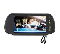 Espejo retrovisor de coche de 7 pulgadas, monitor LCD con atenuación automática, cámara de visión trasera AV2, que reconoce automáticamente, con soporte, con protección contra cortocircuitos, adecuado