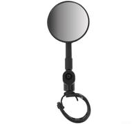 Espejo retrovisor de gran angular de 360 grados diseñado para adaptarse a diámetros estándar de manillar de scooter eléctrico y bicicleta (B)