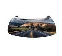 Espejo retrovisor de motocicleta claridad al aire libre conducción moto ciclismo cruiser scooter carretera motocicleta montaje parabrisas posicionamiento ciego gran angular espejo retrovisor