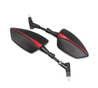 Espejo retrovisor de motocicleta Compatible Con Benelli TRK502 TRK502X TRK251 TRK 502 502X 251 Espejos Retrovisores Laterales De Aluminio CNC Para Motocicleta(Red)