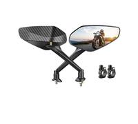 Espejo retrovisor de motocicleta Compatible Con Honda PCX125 PCX150 125 150 ADV150 Espejo Espejos Convexos De Motocicleta 10mm(Handle-PCX)
