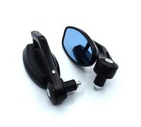 Espejo Retrovisor De Motocicleta De 7/8 "y 22mm, Extremos De Manillar, Espejos Laterales Para MT-01 MT-03 MT-07 MT-09/SR/FZ-07 FZ09 MT10(Negro)