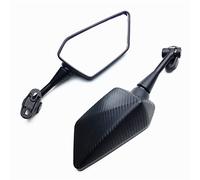 Espejo Retrovisor De Motocicleta Espejos Retrovisores Laterales Espejos Retrovisores Laterales Patrón De Fibra De Carbono De Imitación Negro Para Hon&da CBR900 CBR919 CBR929 CBR954 espejo universal
