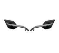 Espejo retrovisor de motocicleta Espejos retrovisores Stealth Winglets para motocicleta para MT03 MT07 MT09 R1 R3 R7 XMAX, giratorios y ajustables(A)