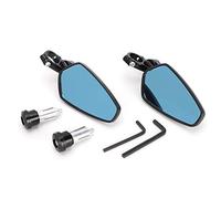 Espejo retrovisor de motocicleta, lado izquierdo y derecho, 7/8 pulg., 22 mm, extremo de barra de manillar, espejo retrovisor lateral de motocicleta, aleación de aluminio, rotación de 360 grados, un