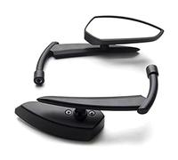 Espejo Retrovisor De Motocicleta Para Davidson Road King Para Yamaha V-star Vstar XVS Para Shadow Spirit Velorex(Black)