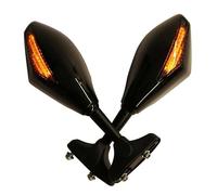 Espejo retrovisor de motocicleta Retrovisores Moto Compatible Con Suzuki GSX250R GSXR125 GSXR150 GSXR600 Espejos Retrovisores De Carreras Con Señales De Giro