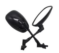 Espejo retrovisor de motocicleta Retrovisores Moto Compatible Con Yamaha XVS950 XVS1100 XVS1300 XVS125 XVS250 XVS400 XVS650 XV950 XV1600 XV1700 XVZ1300 Piezas De Espejo Retrovisor Lateral(Black)