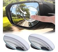 Espejo Retrovisor De Punto Ciego, Paquete de 2 Piezas, HD, Sin Marco, Redondo, Convexo, Giratorio De 360 Grados, Lente Gran Angular, Para Espejo Retrovisor de Punto Ciego, General Motors