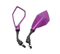 Espejo Retrovisor De Repuesto For Motocicleta, Manillar De Bicicleta Ajustable De Gran Angular De 10mm, Lateral, Flexible, For Scooter, Bicicleta Eléctrica, Espejo De Asistencia Inversa(D)