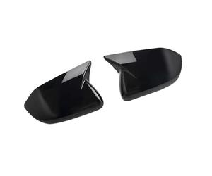 Espejo retrovisor de repuesto para Explorer 2022 2023 2024 2020 2021 calcomanía para espejo retrovisor lateral cubierta de ala exterior puerta trasera moldura LHD (negro)