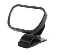 Espejo retrovisor de seguridad universal ajustable para coche ,bebé ,niño ,asiento trasero ,con sa y clip ,negro ,paquete de 1 ,exterior automotriz