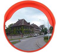 Espejo retrovisor de seguridad vial, Espejo curvo for esquinas de carretera, incluye soporte montaje(80CM)