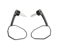 Espejo Retrovisor Deportivo Para CFMOTO 800NK NK 800 150 250 450 NK 650 NK CNC Aluminio Negro Manillar De Motocicleta Espejos Finales REOKIP