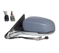 Espejo retrovisor derecho elett term doblado para brújula 2017- luces crom bliss 7 + 5 pines