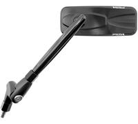 Espejo Retrovisor Derecho O Izquierdo Para Moto Universal Negro De Aluminio