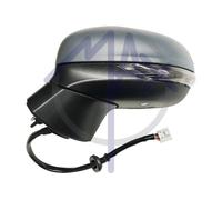 Espejo Retrovisor El Ford Fiesta 2017 SX Vern Rip Ele Blis 12 Pin