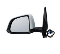 Espejo retrovisor eléctrico 13 Wires Side Door Mirror Assembly For Tesla Model Y 2020 2021-2024 With Flap Without Label White Wing Car Accessories(1pc right)