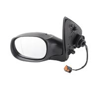 Espejo retrovisor eléctrico, espejo retrovisor exterior 6139283 Reemplazo de espejo de puerta lateral plegable eléctrico con calefacción para 206 (izquierda)