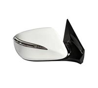 Espejo retrovisor eléctrico plegable con calefacción, compatible con Hyundai Santa Fe Santafe IX45 Sport 2014, 2015 y 2016, con 8/10/14 cables.(8 Wires-White-Right)