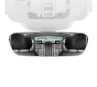 Espejo retrovisor - Espejo auxiliar interior interior del interior del coche | Espejo de observación trasero curvado sin marco con visión clara para una conducción segura y ayuda a la estacionada