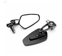 Espejo Retrovisor Espejos retrovisores laterales universales para motocicleta, manillar de visión trasera de aluminio para motocicleta, 1 juego de 7/8 "y 22mm Retrovisor Lateral (Color : 1)