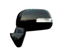 Espejo Retrovisor Exterior Conjunto Espejo Retrovisor Eléctrico Plegable Con Calefacción Y Luces Direccionales Para Toyota Para Verso 2010, 2011, 2012 Y 2013 Bekuyu(Left Black,9 Wire)