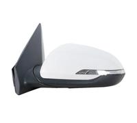 Espejo Retrovisor Exterior Conjunto Para Kia Para Rio 2018-2021 Conjunto de espejo retrovisor lateral con luces Bekuyu(5 pin White Left)