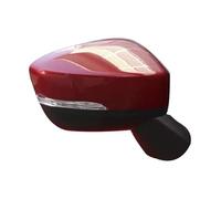 Espejo Retrovisor Exterior De Coche Con Luz De Señal De Giro Espejo Lateral Inverso Para Mitsubishi Para Eclipse Para Cross 2018 2019 IENQBVL(Only Right Red)