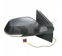 Espejo retrovisor exterior derecha Ajuste por cable 337-0201 TYC para VW POLO IV