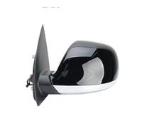 Espejo retrovisor exterior Espejo Retrovisor 5 Pines Plegado Manual Y Retrovisor Lateral Plegable. Accesorios Para VW Para Amarok 2013-2023(Left black chrome)