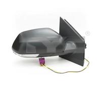 TYC 337-0202 Espejo retrovisor Ajuste por cable asférico izquierda Compatible con VW Polo IV Hatchback 9N, 9A Polo IV Sedán 9A4, 9A2, 9N2, 9A6