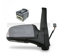TYC Retrovisor exterior 310-0102 para Ford Focus/C-Max izquierdo convexo calefactable eléctrico
