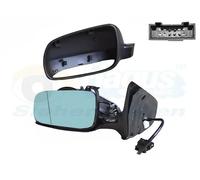 Van Wezel Autoparts Espejo retrovisor 5888807 exterior izquierdo asférico para Volkswagen Golf/Bora