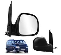 Espejo Retrovisor Exterior para 2003-2014 Mercedes Vito W639 Eléctrico, Juegos Completos de Retrovisores Laterales con Cristal Convexo (Derecha)