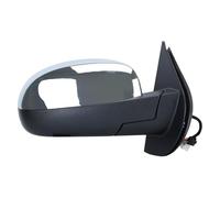 Espejo Retrovisor Exterior Para Chevy Para Avalanche, Para Silverado, Para Suburban Para Tahoe. Espejos Laterales Plegables Eléctricamente Espejos Exteriores para Automóviles(Cromo izquierdo)