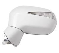 Espejo Retrovisor Exterior Para Civic FA1 FD1 FD2 3PINS 5PINS Espejos Retrovisores Completos Conjunto Visión Trasera Espejo Lateral Automático(White,5 Wire Left)