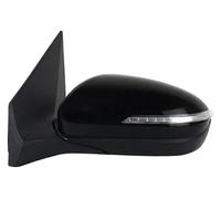 Espejo Retrovisor Exterior Para Hyundai I20 Espejos Ala Extrínsecos Completos Plegables Eléctricos 5 6 8 Pasadores Alambre Laterales Traseros(Black,5 Wire Left)