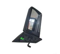 Espejo retrovisor exterior W124 LHD de repuesto de cristal ABS resistente | Ajuste manual, número de pieza 1248104916, carcasa ABS gris, ajuste directo OEM, izquierda