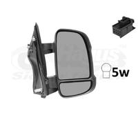 Espejo Retrovisor Externo 1651808 VAN WEZEL Para PEUGEOT CITROËN FIAT