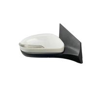 Espejo Retrovisor Externo Conjunto De Espejo Retrovisor Para Automóvil Plegable Con Intermitente Y Lente Calefactora Ajustable, 1 Unidad, Para Hyundai I20 2016 2017(White Right,8 Wire)